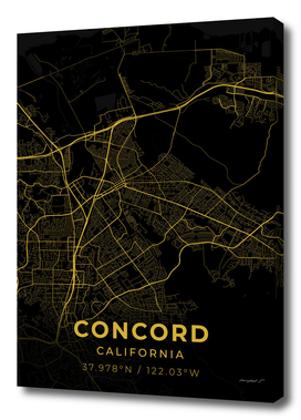 Concord City Map
