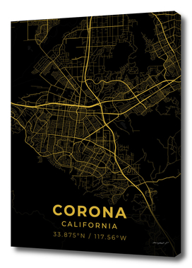Corona City Map