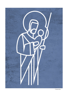 Saint Joseph illustration