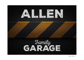 Allen Family Garage Dark
