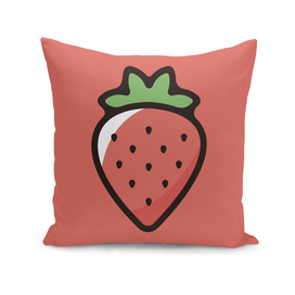 Strawberry : Minimalistic icon series