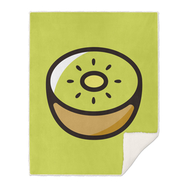 Kiwifruit : Minimalistic icon series
