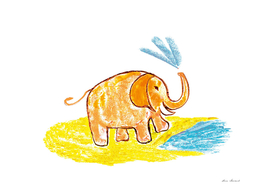 Funny elephant 2