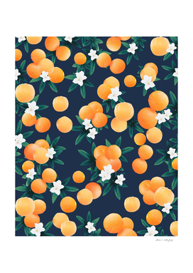 Orange Twist Flower Night Vibes #2 #tropical #fruit #decor