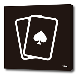 Playing card : Minimalistic icon series