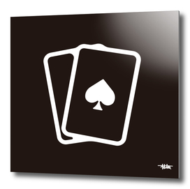 Playing card : Minimalistic icon series