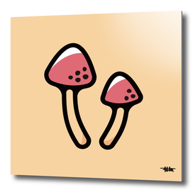 Mushroom : Minimalistic icon series