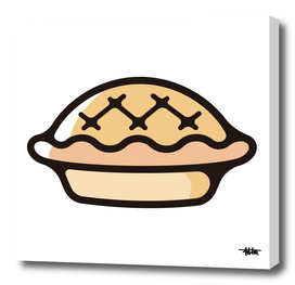 Apple pie : Minimalistic icon series