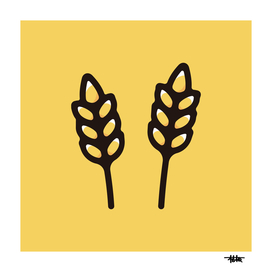Wheat : Minimalistic icon series