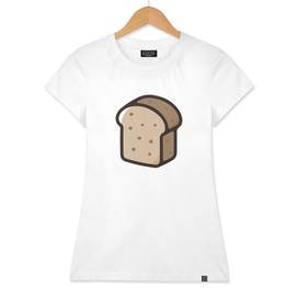 Brown bread : Minimalistic icon series