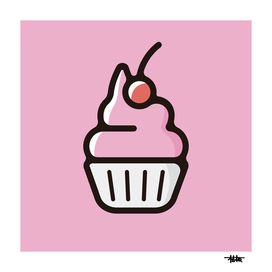 Cupcake : Minimalistic icon series