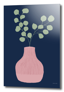 Still Life - Eucalyptus branch in a vase
