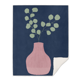 Still Life - Eucalyptus branch in a vase