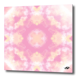 Pink Clouds Mandala  - Sunset Dreams