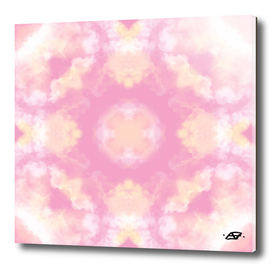 Pink Clouds Mandala  - Sunset Dreams