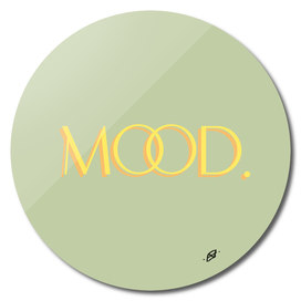 Big Mood - Pastel Green Retro Typography