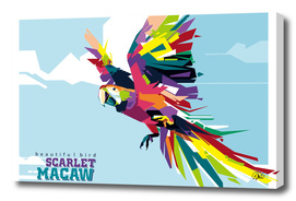 Scarlet Macaw (Beautiful Bird)