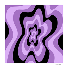 Abstract pattern - purple and black .