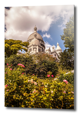 Basilica Sacre Coeur in Montmartre.