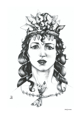 Butterfly Crowned Priestess