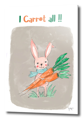 Carrot BunnyCartoon