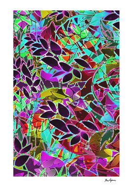 Floral Abstract Artwork G128