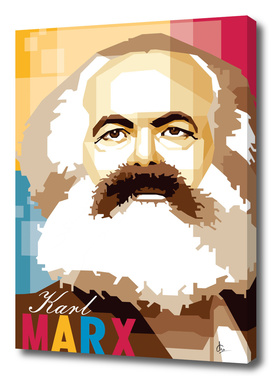 Karl Marx in WPAP SKINTONE