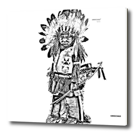 Ребенок индейцев Северной Америки