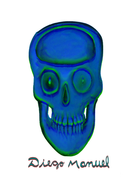 blue-skull
