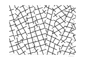 geometric square shape pattern abstract in black and white
