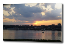 A sunset sail on the Hudson