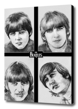 The Beatles In Black & White