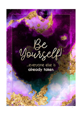 Be Yourself Prismatic Motivational