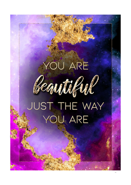 You Are Beautiful Prismatic Motivational