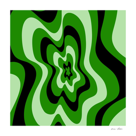 Abstract pattern - green.
