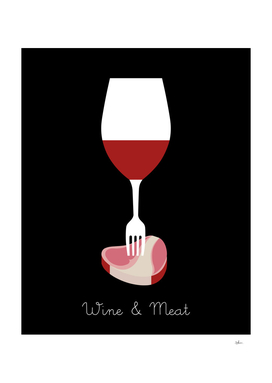 WINE AND MEAT