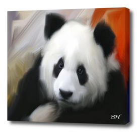 Abstract panda