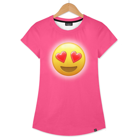 Smiling Face with Heart-Eyes Emoji | Pop Art