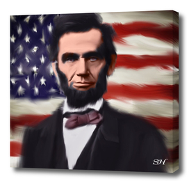 Abraham lincoln painting