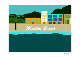 Beautiful Vacation Houses on Malibu Beach