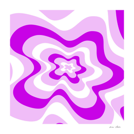 Abstract pattern - purple and white.