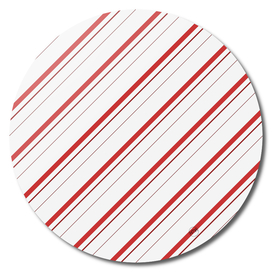 Diagonal red stripes pattern