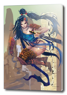 the female samurai