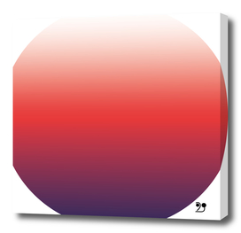 Vibrant gradient purple red bold minimal