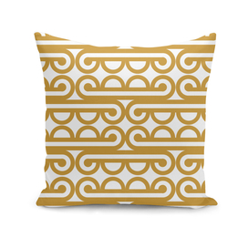 Golden yellow geometric pattern