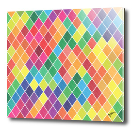 Watercolor Geometric Pattern