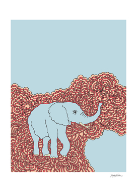 Elephant Drawing Meditation