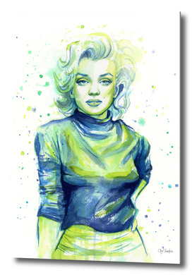 Marilyn Monroe Watercolor