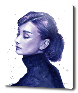 Audrey Hepburn Watercolor