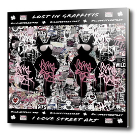 Lost in Graffitis and Stickers (square)